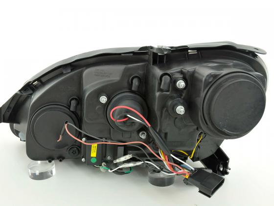 Scheinwerfer Set Daylight LED TFL-Optik Mini Cooper Typ R50 01-06 chrom Scheinwerfer Set Daylight LED TFL-Optik Mini Cooper Typ R50 01-06 chrom